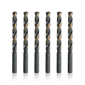 Drill America KFDXP6 X High Speed Steel Black & Gold KFD Split Point