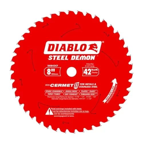 Diablo Steel Demon Cermet II Saw Blade for Thick Metal