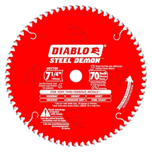 Diablo Steel Demon Carbide-Tipped Saw Blade