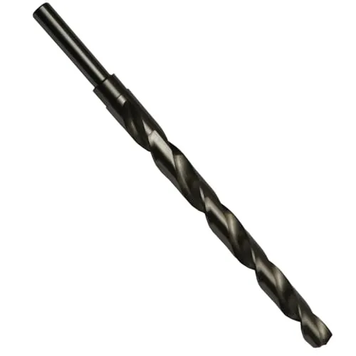 Drill America 55/64" x 12" HSS Extra Long Drill Bit with 1/2" Shank