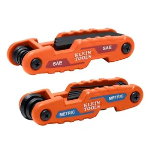 Klein Tools 70542 Folding Hex Key Set (2-Piece)