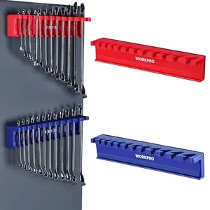 WorkPro 2-Piece Magnetic Wrench Organizer