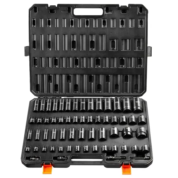 Vevor Impact Socket Set 3/8" & 1/2" Socket Set 59PCS SAE 5/16"